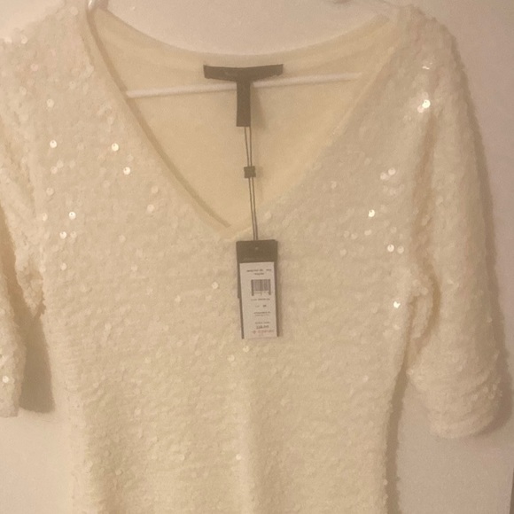 NWT BCBG Maura sequined dress in Begonia, size medium - Picture 4 of 4